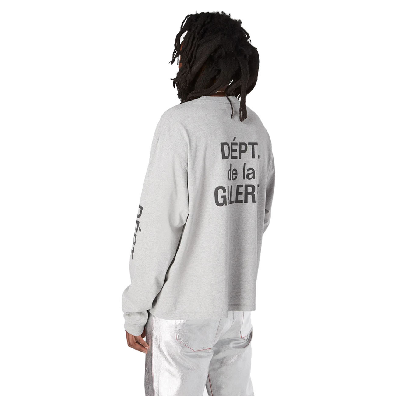 Gallery Dept. French Collector L S Tee White Blue Fw21 (6) - www.newkick.org
