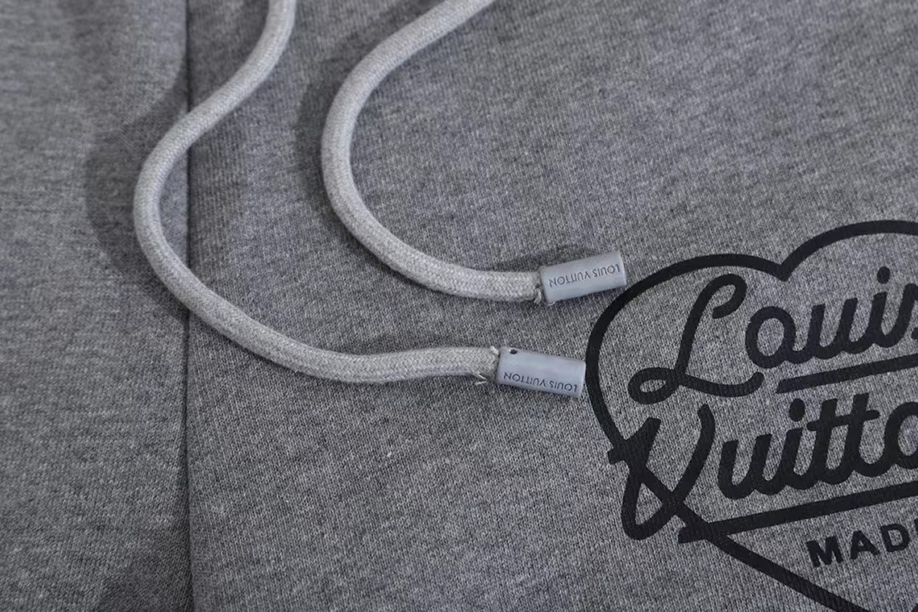 Louis Vuitton X Nigo Printed Heart Short Light Grey Fw21 (9) - www.newkick.org