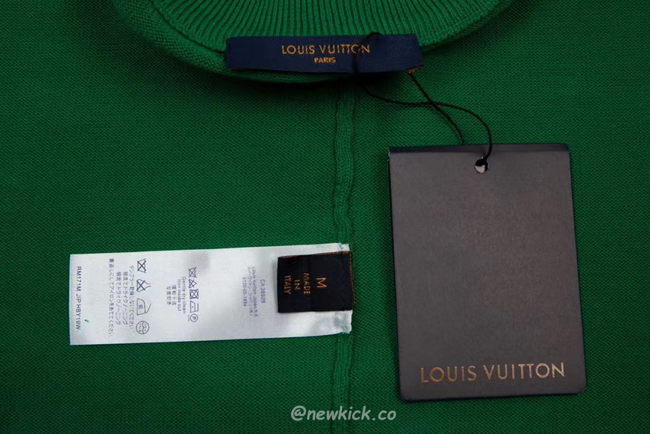 Louis Vuitton Everyday Lv Crewneck Green Black White (16) - www.newkick.org