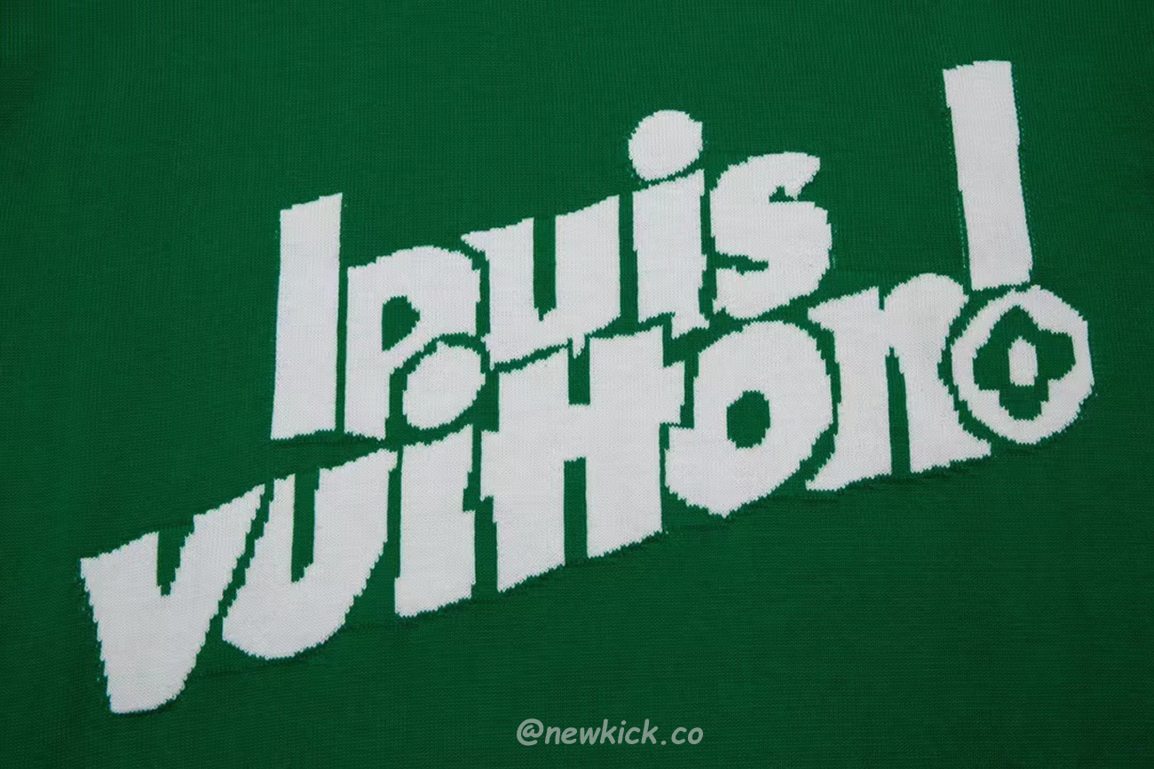 Louis Vuitton Everyday Lv Crewneck Green Black White (17) - www.newkick.org