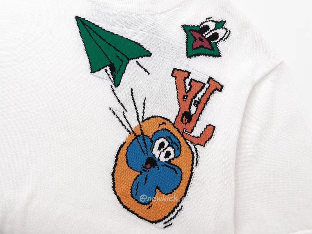 Louis Vuitton Everyday Lv Crewneck Green Black White (26) - www.newkick.org
