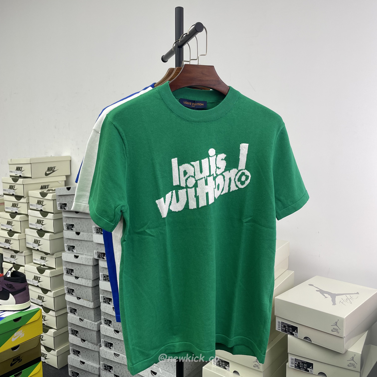 Louis Vuitton Everyday Lv Crewneck Green Black White (28) - www.newkick.org