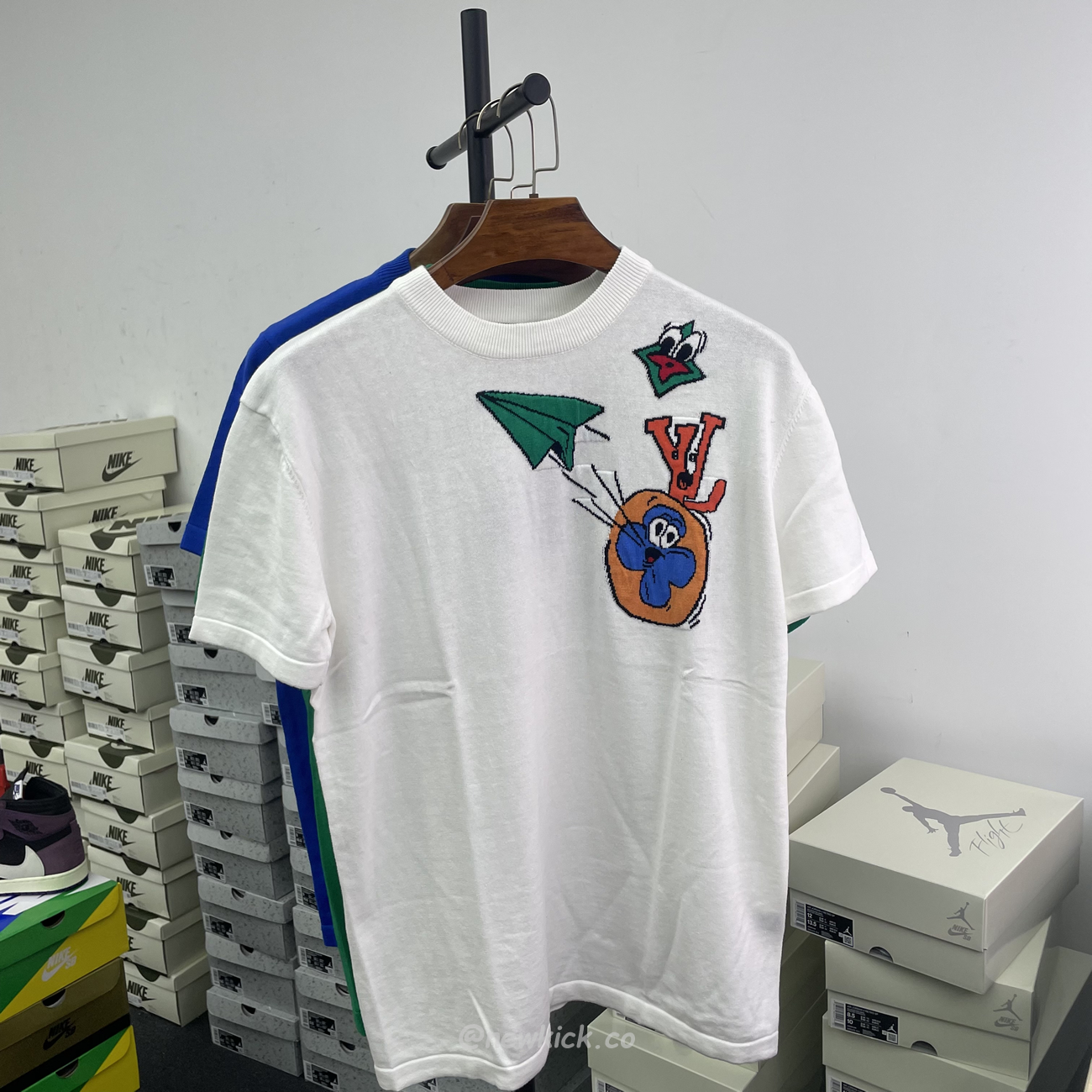 Louis Vuitton Everyday Lv Crewneck Green Black White (30) - www.newkick.org