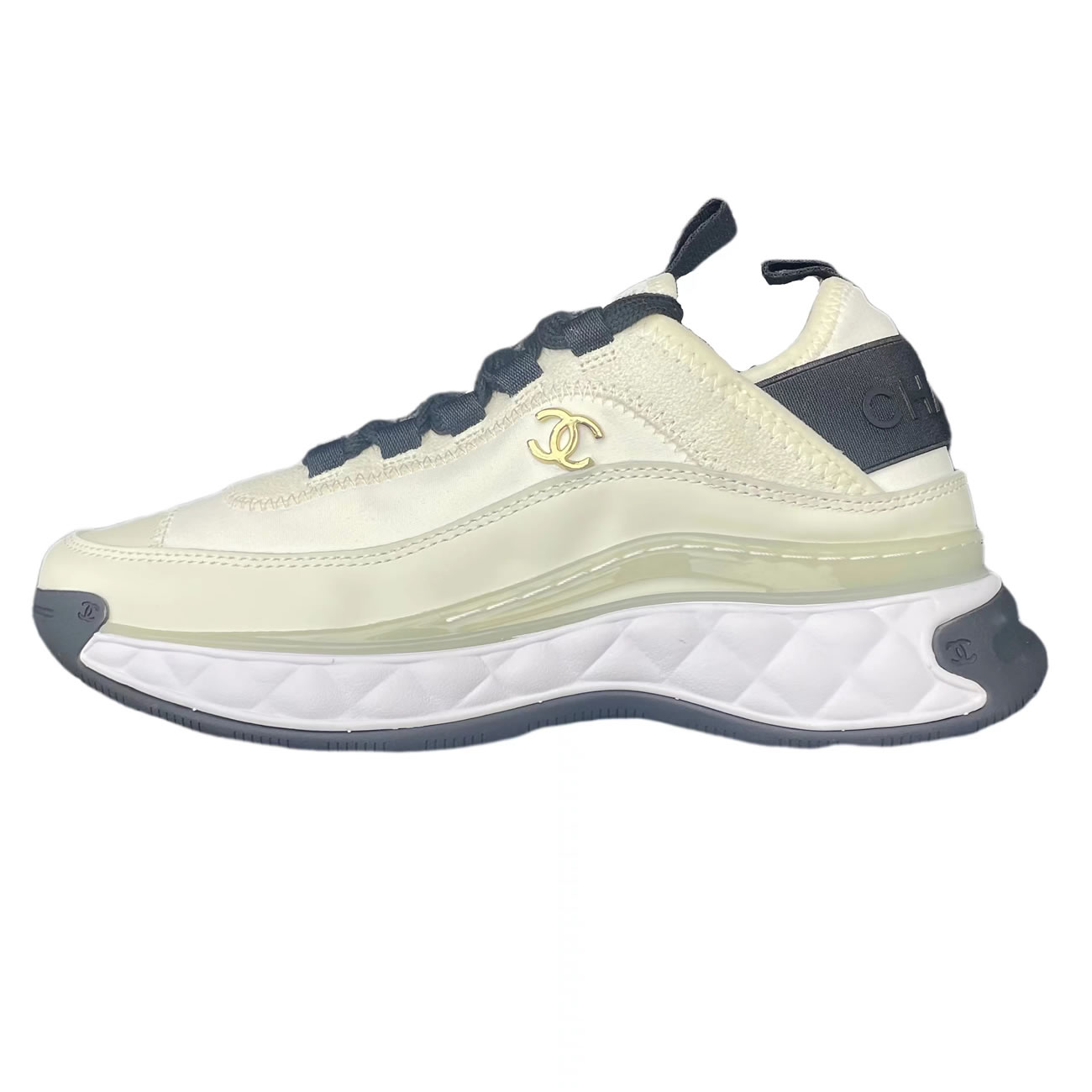 Chanel Casual Style Plain Logo Low Top Sneakers (3) - www.newkick.org Chanel Casual Style Plain Logo Low Top Sneakers (3) - www.newkick.org