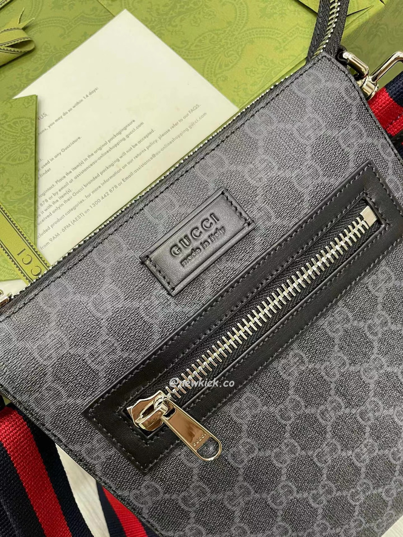Gucci Gg Black Small Messenger Bag 523599 K5rln 1095 (15) - www.newkick.org