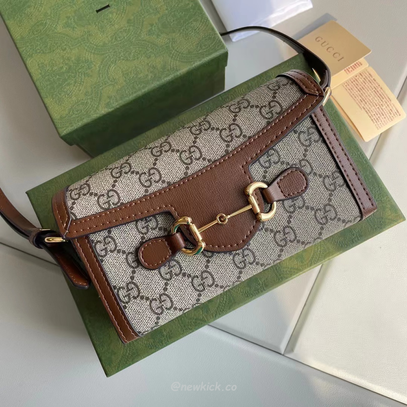 Gucci Horsebit 1955 Mini Handbag 699296 92tcg 8563 (10) - www.newkick.org