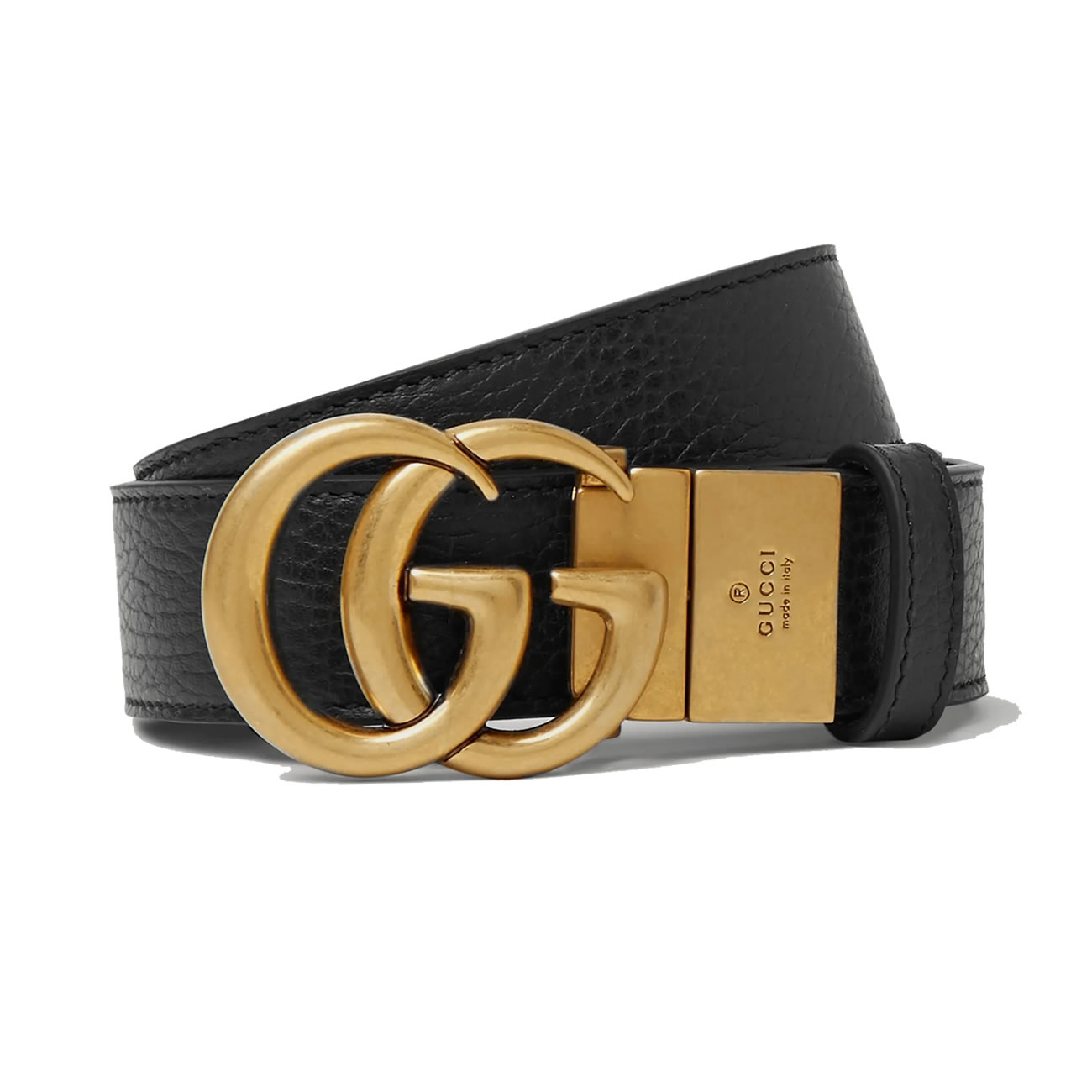 Gucci Double G Logo Full Grain Reversible Belt Leather Black Brown (1) - www.newkick.org Gucci Double G Logo Full Grain Reversible Belt Leather Black Brown (1) - www.newkick.org
