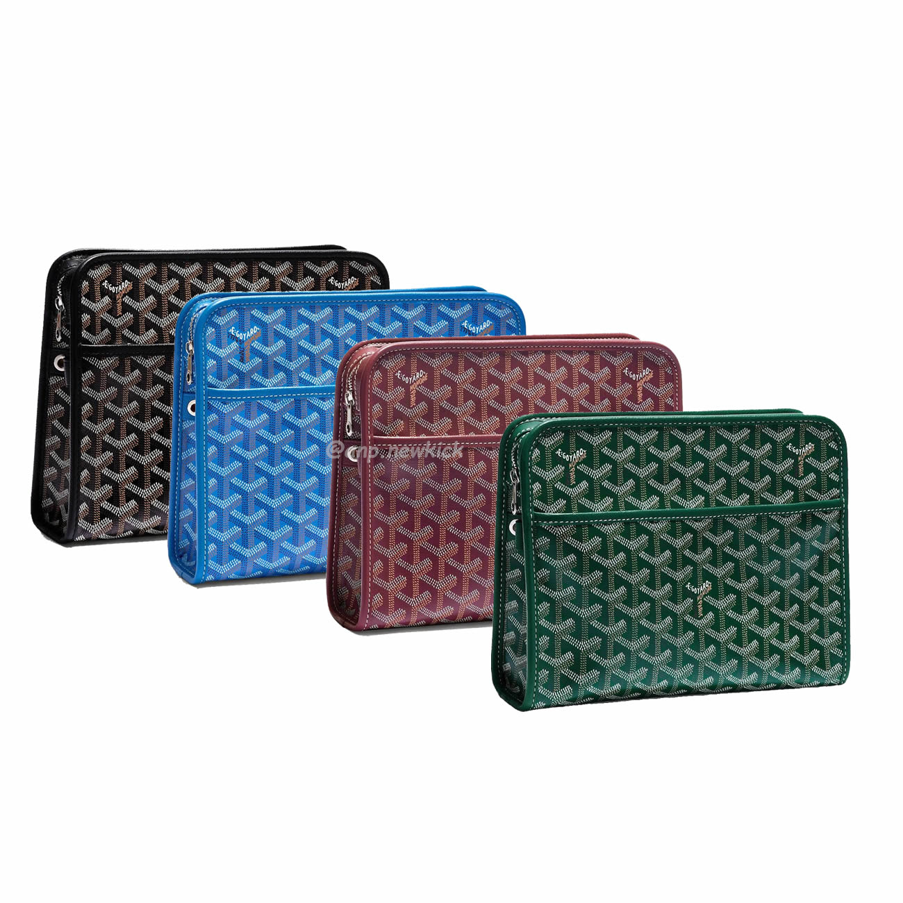 Goyard Jouvence Toiletry Bag Mm Green Black White Blue Purple Red Yellow (1) - www.newkick.org