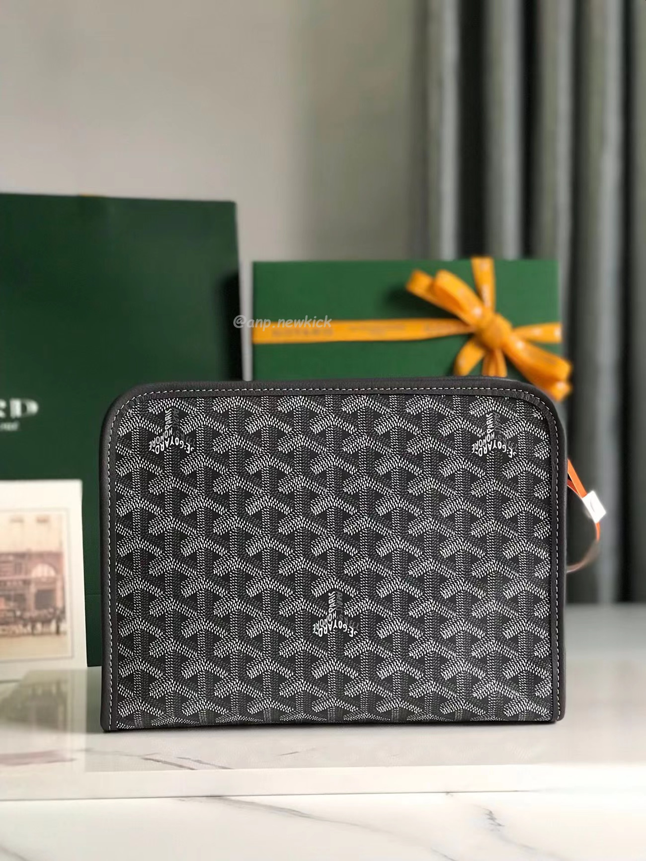 Goyard Jouvence Toiletry Bag Mm Green Black White Blue Purple Red Yellow (12) - www.newkick.org