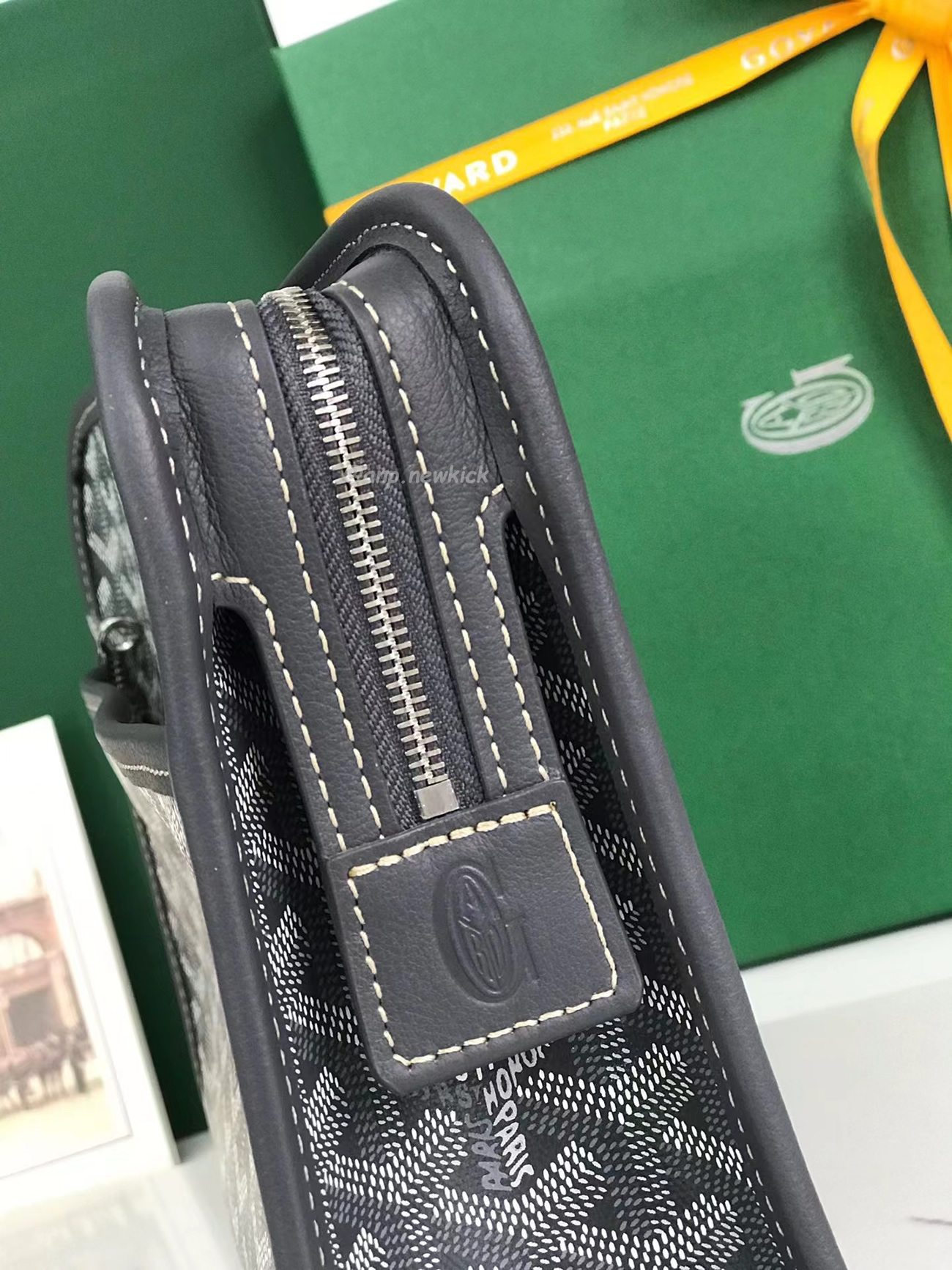 Goyard Jouvence Toiletry Bag Mm Green Black White Blue Purple Red Yellow (16) - www.newkick.org