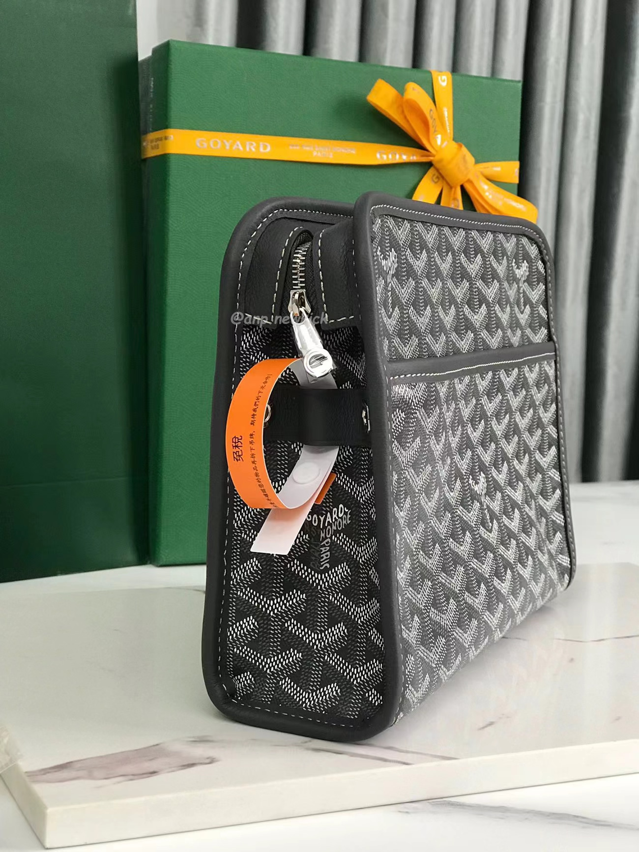 Goyard Jouvence Toiletry Bag Mm Green Black White Blue Purple Red Yellow (17) - www.newkick.org