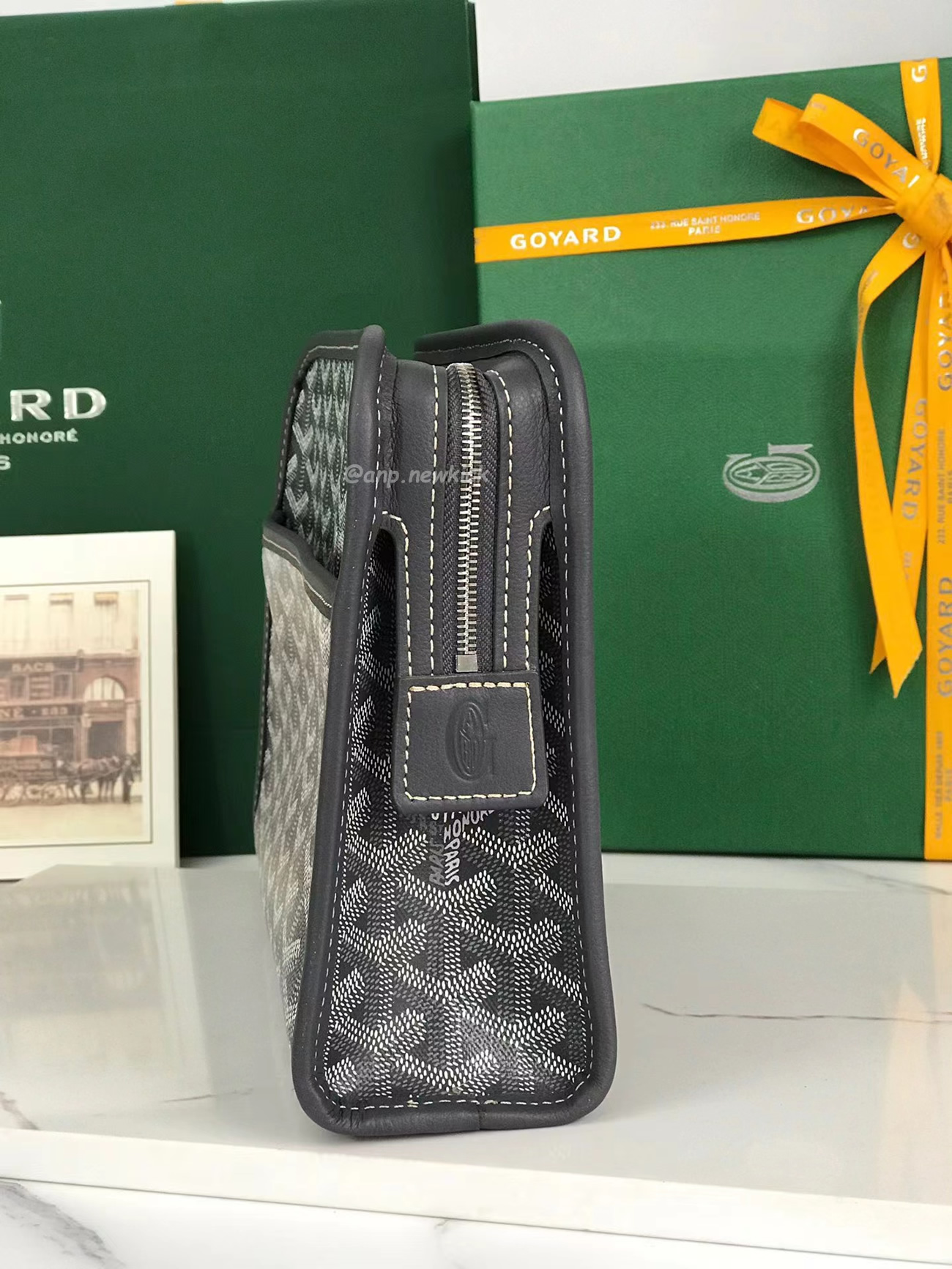Goyard Jouvence Toiletry Bag Mm Green Black White Blue Purple Red Yellow (19) - www.newkick.org