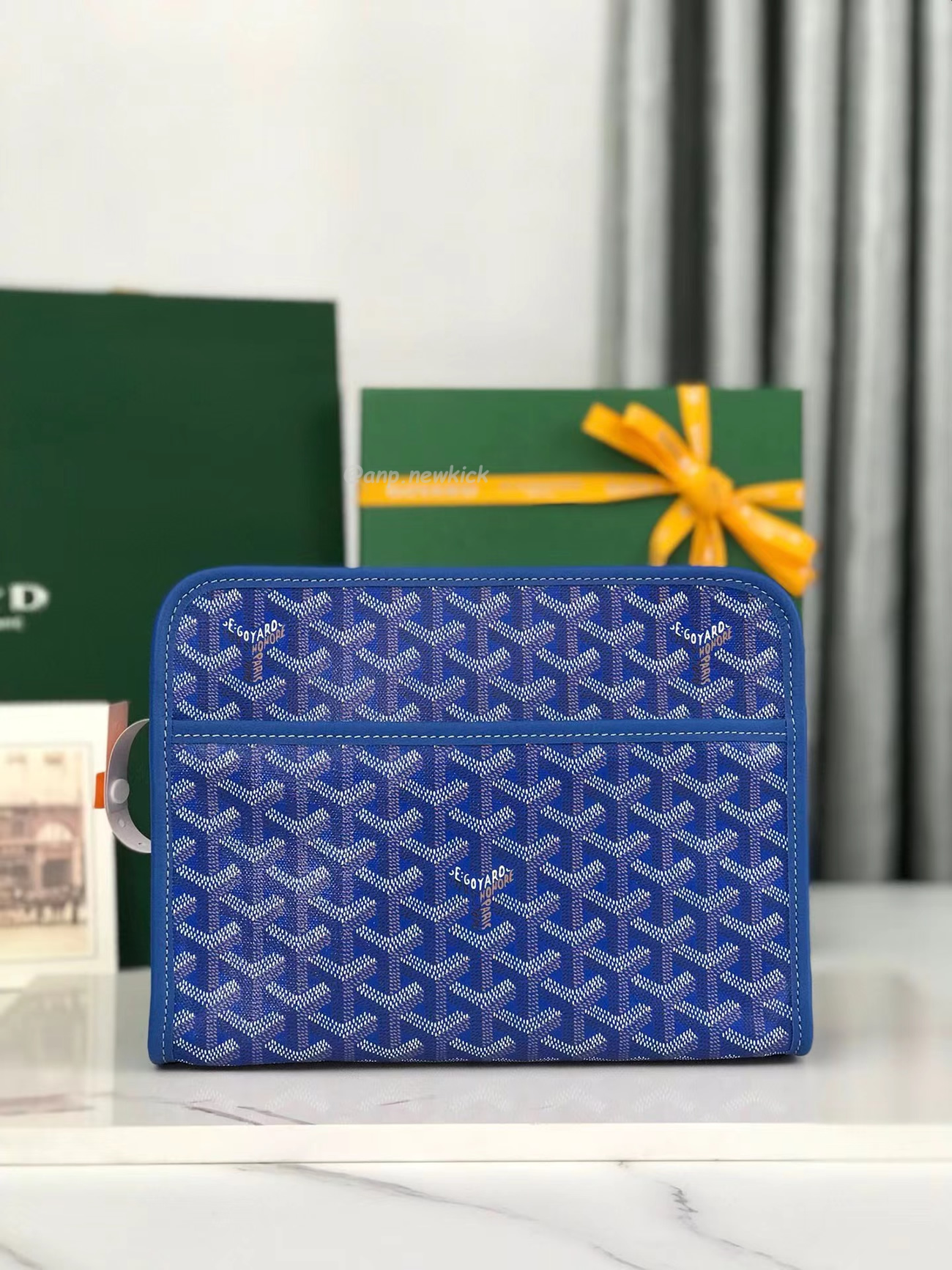 Goyard Jouvence Toiletry Bag Mm Green Black White Blue Purple Red Yellow (29) - www.newkick.org