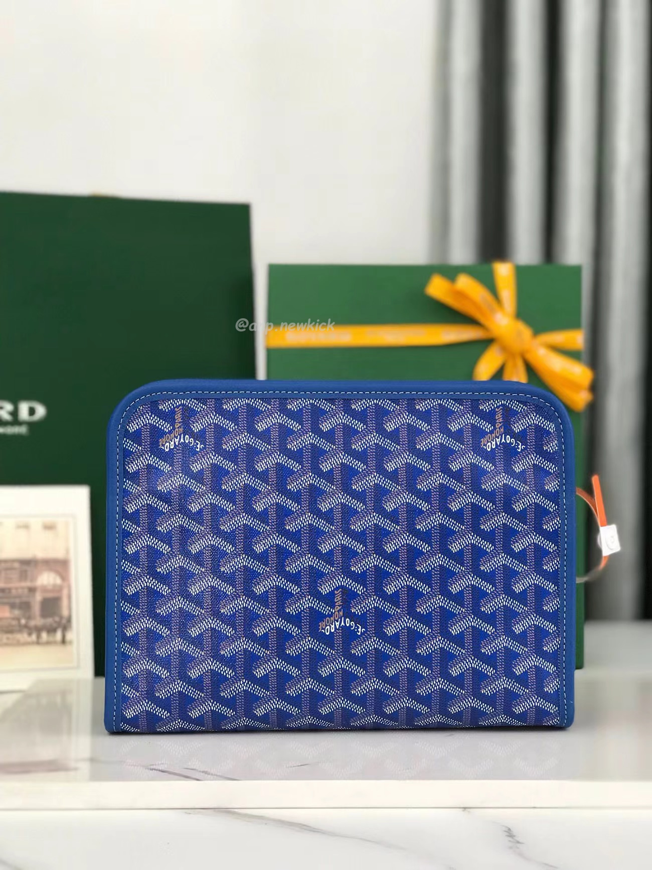 Goyard Jouvence Toiletry Bag Mm Green Black White Blue Purple Red Yellow (30) - www.newkick.org