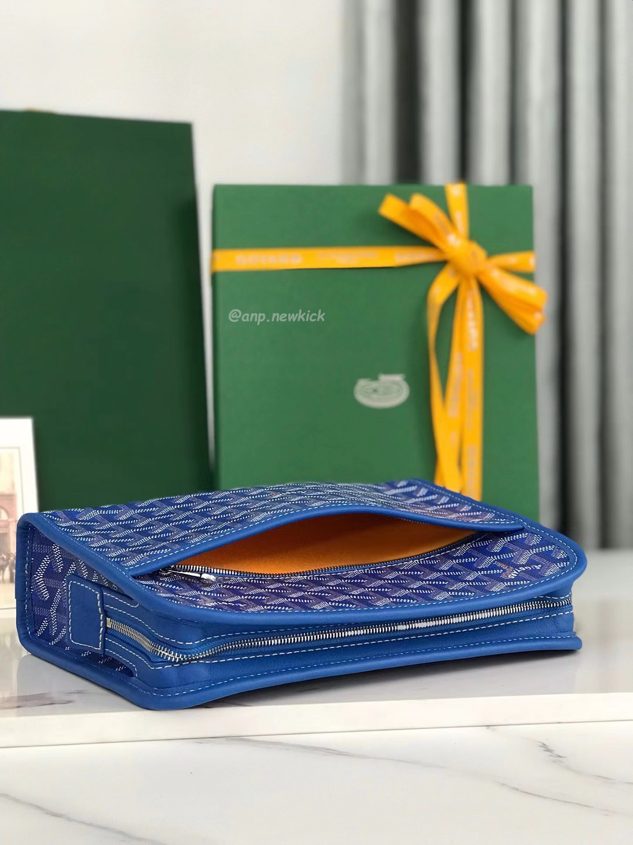 Goyard Jouvence Toiletry Bag Mm Green Black White Blue Purple Red Yellow (31) - www.newkick.org