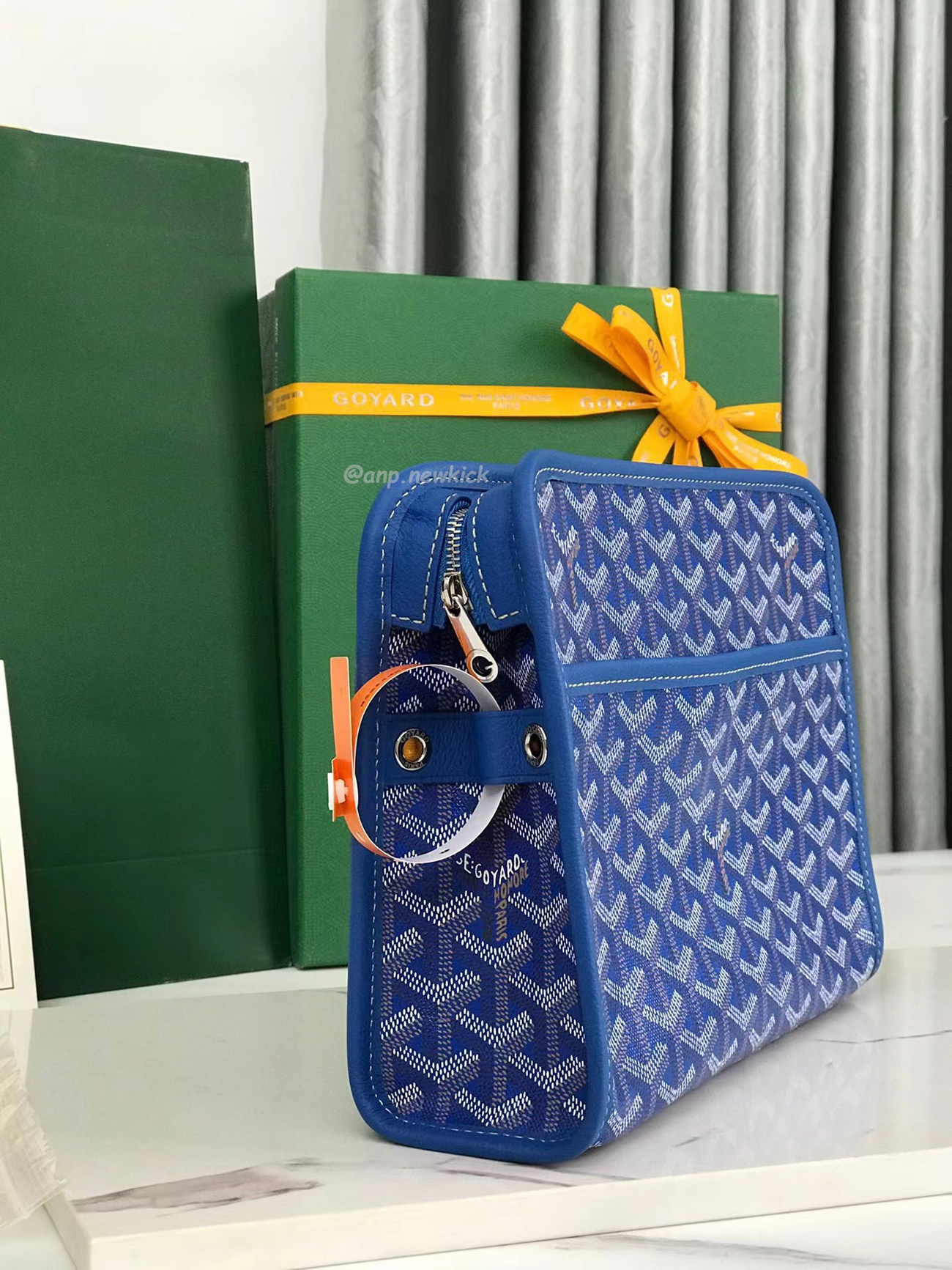 Goyard Jouvence Toiletry Bag Mm Green Black White Blue Purple Red Yellow (32) - www.newkick.org