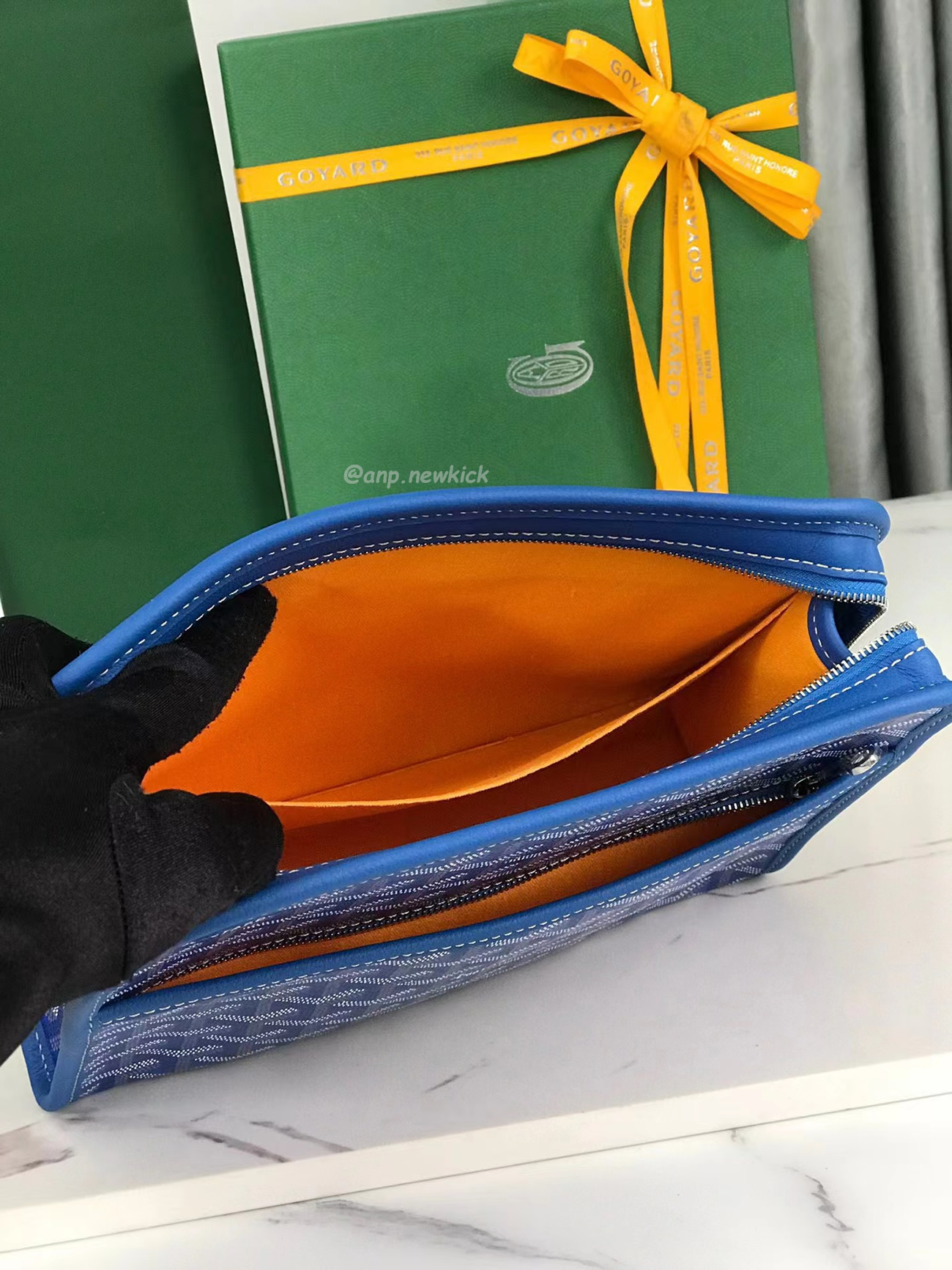 Goyard Jouvence Toiletry Bag Mm Green Black White Blue Purple Red Yellow (34) - www.newkick.org