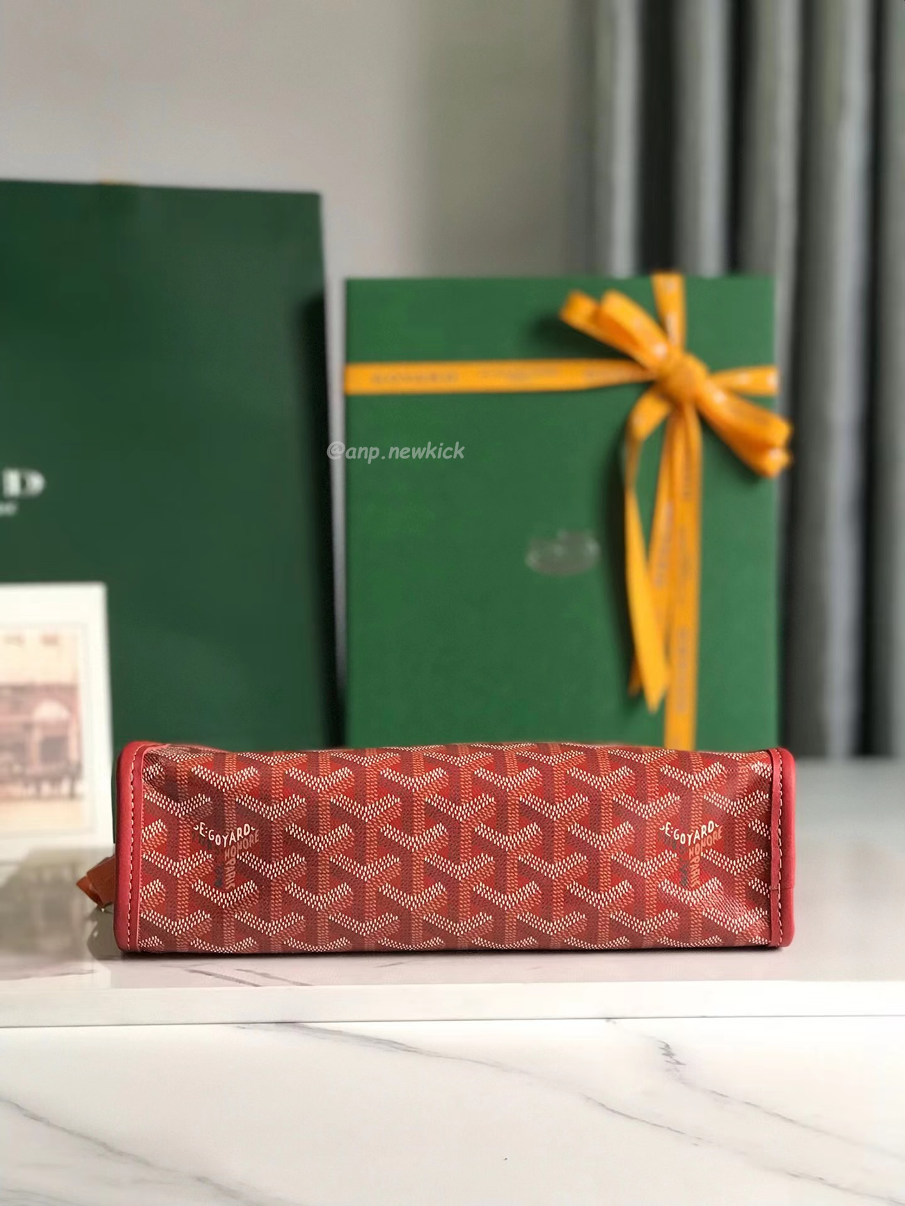 Goyard Jouvence Toiletry Bag Mm Green Black White Blue Purple Red Yellow (41) - www.newkick.org