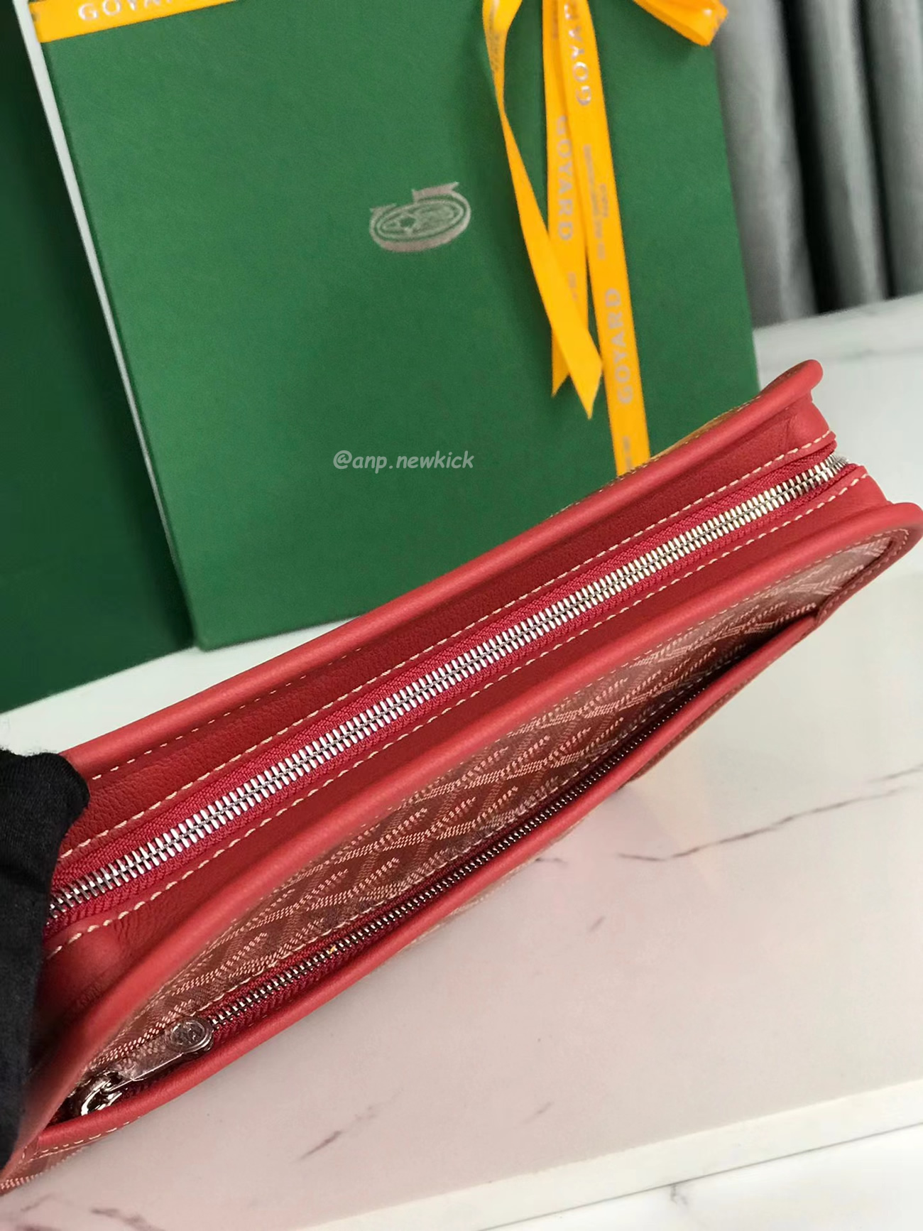 Goyard Jouvence Toiletry Bag Mm Green Black White Blue Purple Red Yellow (42) - www.newkick.org
