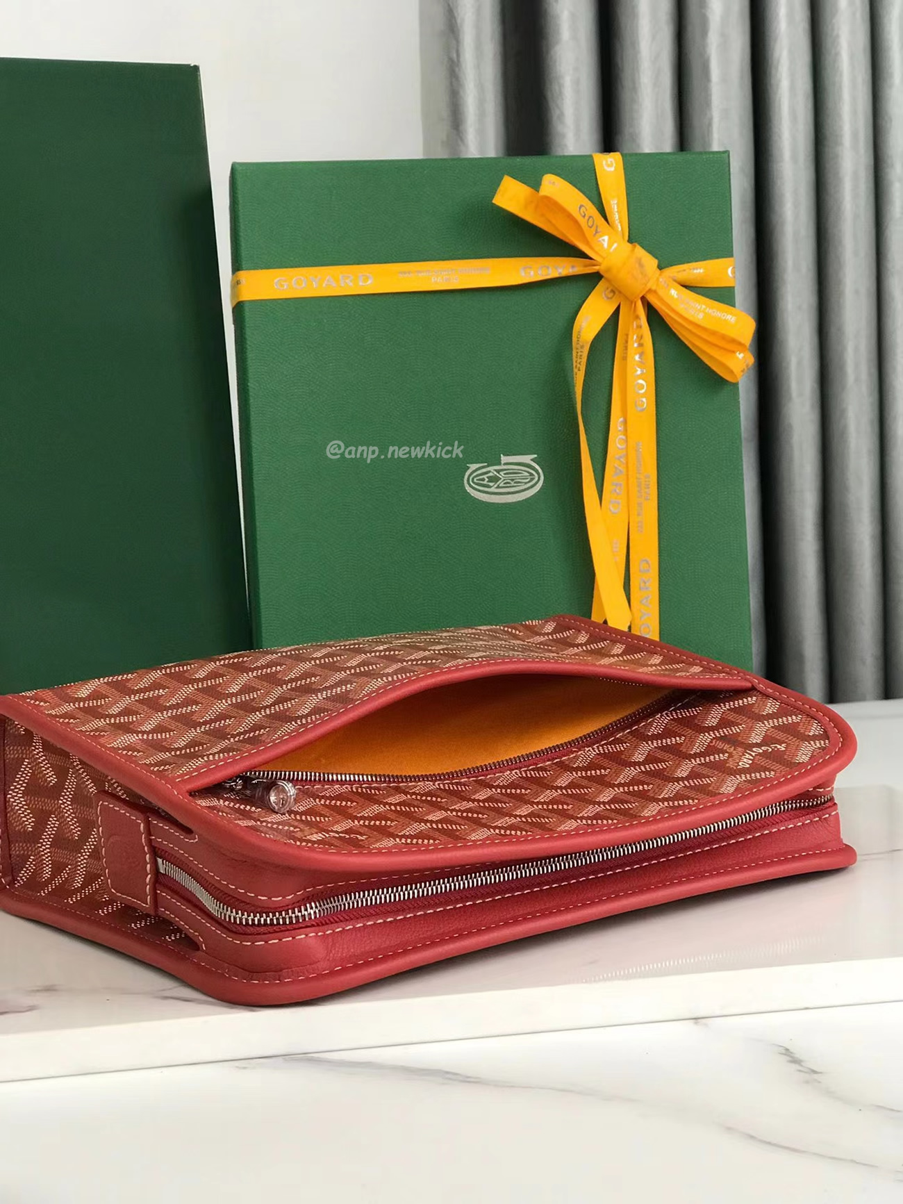 Goyard Jouvence Toiletry Bag Mm Green Black White Blue Purple Red Yellow (46) - www.newkick.org