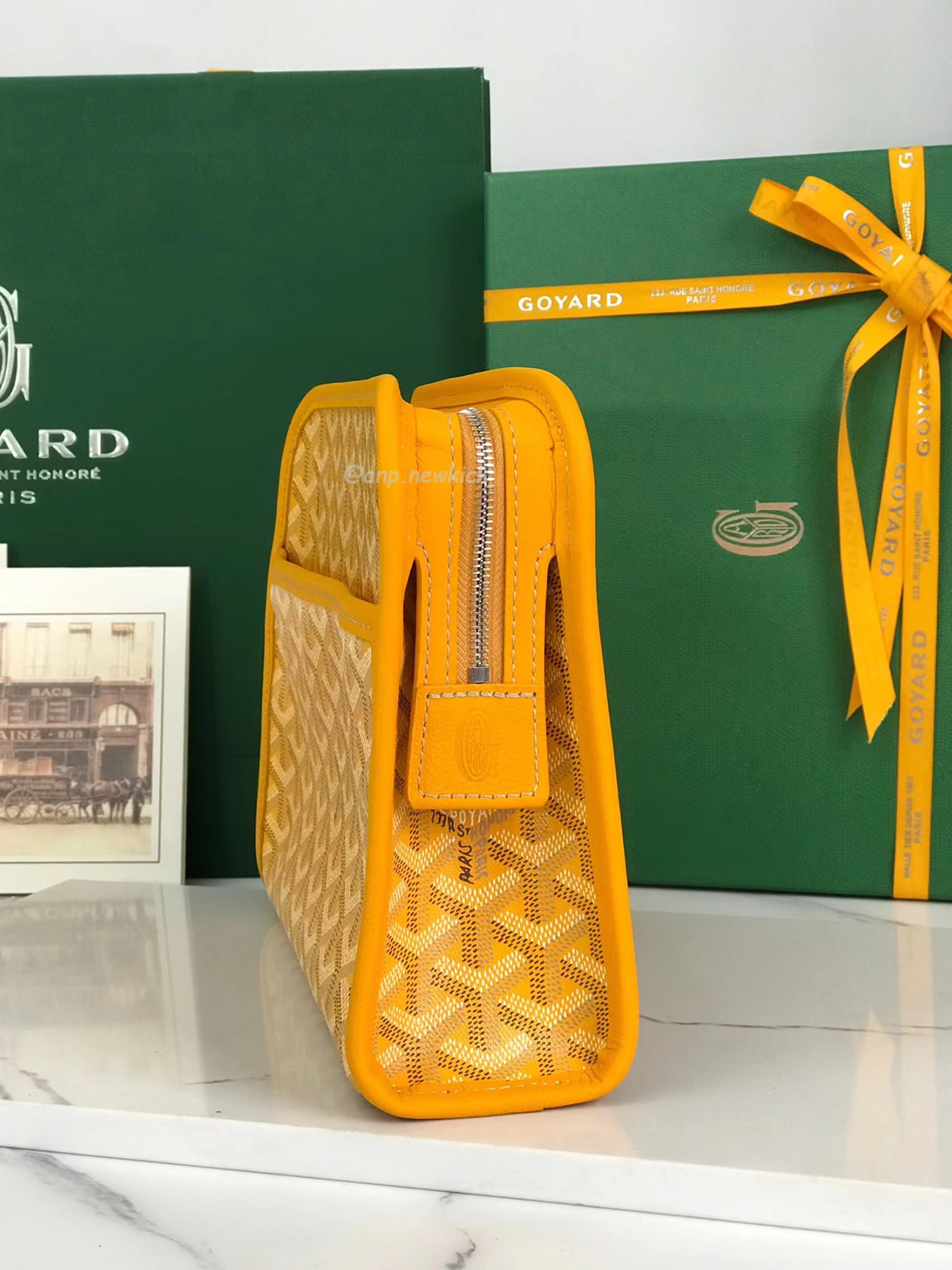 Goyard Jouvence Toiletry Bag Mm Green Black White Blue Purple Red Yellow (50) - www.newkick.org