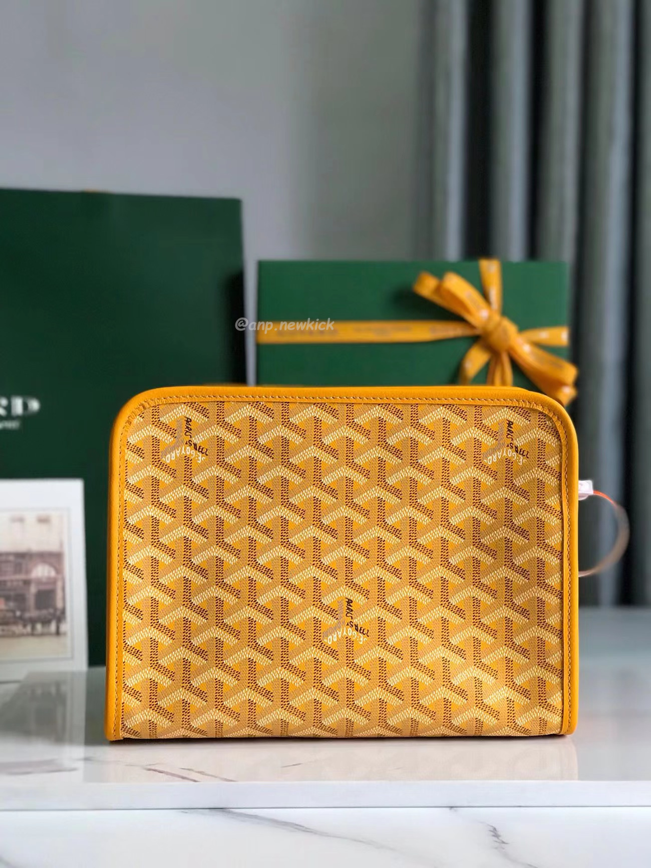 Goyard Jouvence Toiletry Bag Mm Green Black White Blue Purple Red Yellow (53) - www.newkick.org
