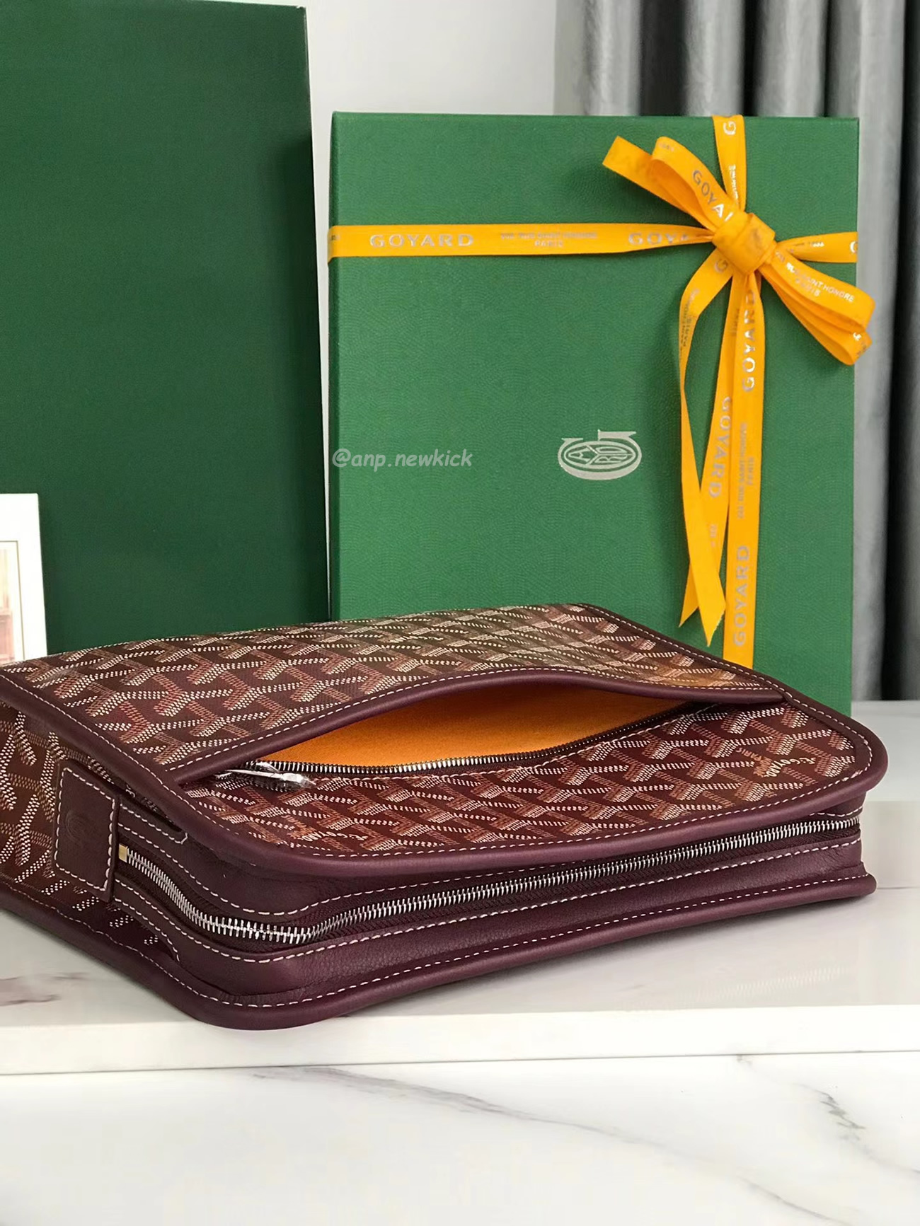 Goyard Jouvence Toiletry Bag Mm Green Black White Blue Purple Red Yellow (57) - www.newkick.org