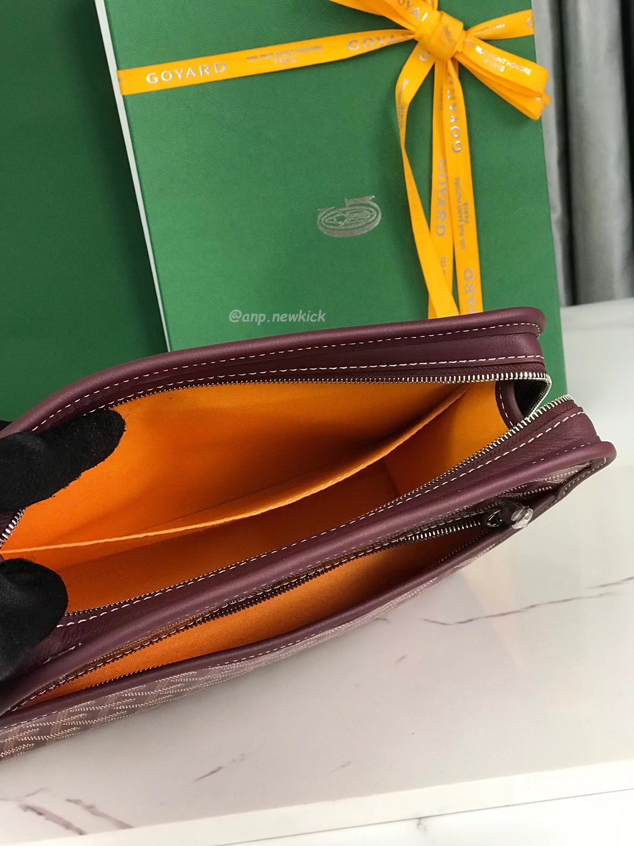 Goyard Jouvence Toiletry Bag Mm Green Black White Blue Purple Red Yellow (62) - www.newkick.org