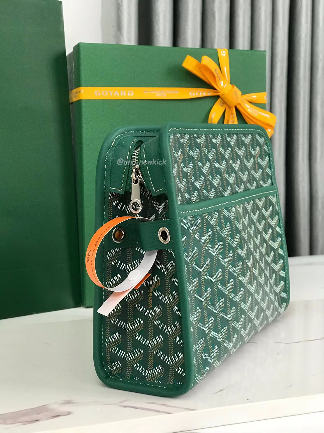 Goyard Jouvence Toiletry Bag Mm Green Black White Blue Purple Red Yellow (9) - www.newkick.org