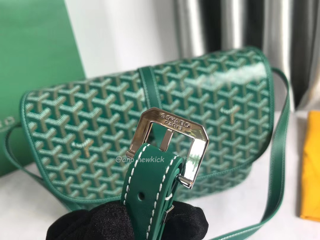 Goyard Belvedere Pm Green Red Sky Blue Black Yellow (16) - www.newkick.org Goyard Belvedere Pm Green Red Sky Blue Black Yellow (16) - www.newkick.org