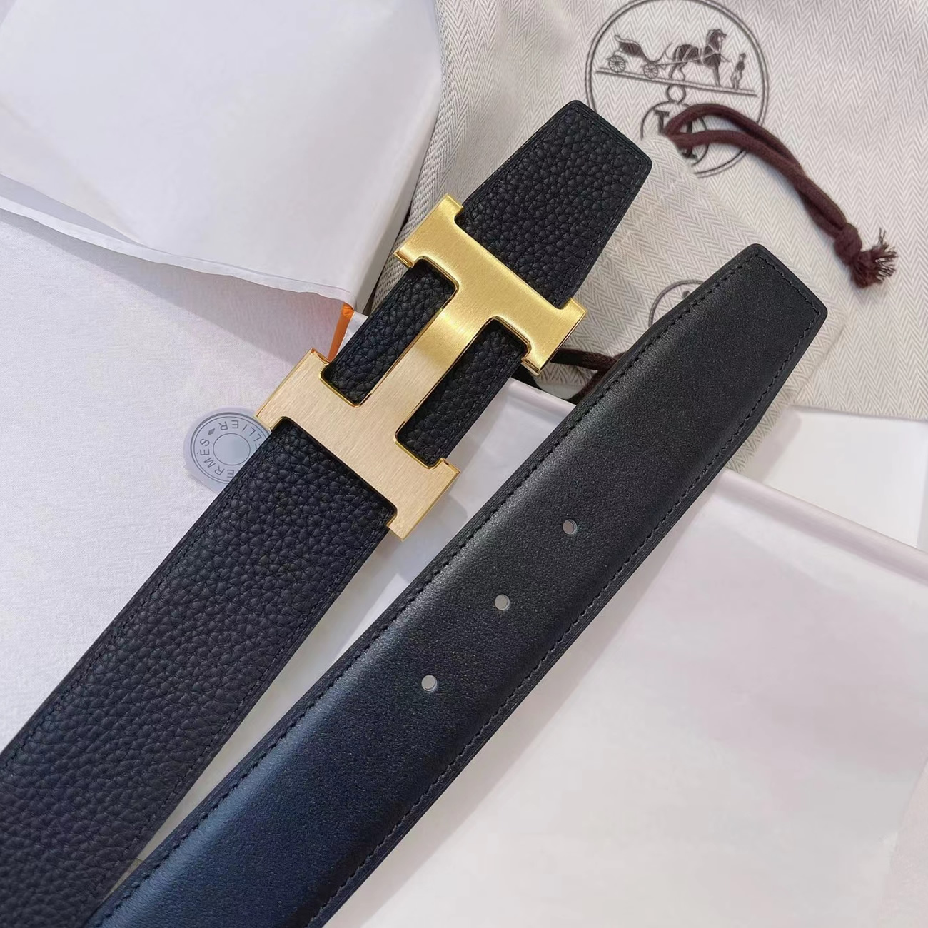 Hermes Full Grain Reversible Belt Leather Black (9) - www.newkick.org Hermes Full Grain Reversible Belt Leather Black (9) - www.newkick.org