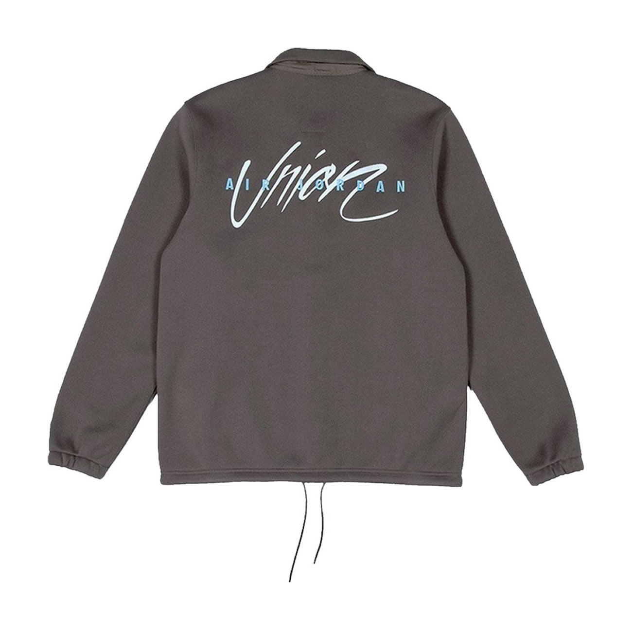 Jordan X Union Coaches Jacket Ironstone Fw20 (2) - www.newkick.org