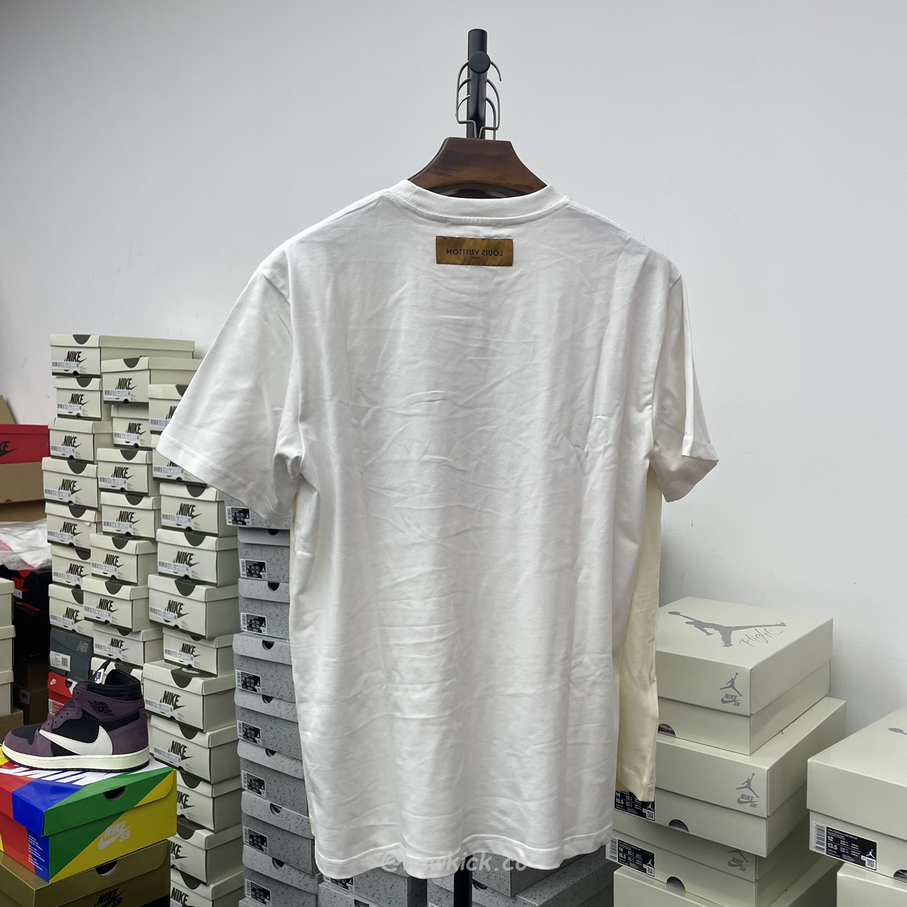 Louis Vuitton Graffiti T Shirt Milky White (6) - www.newkick.org