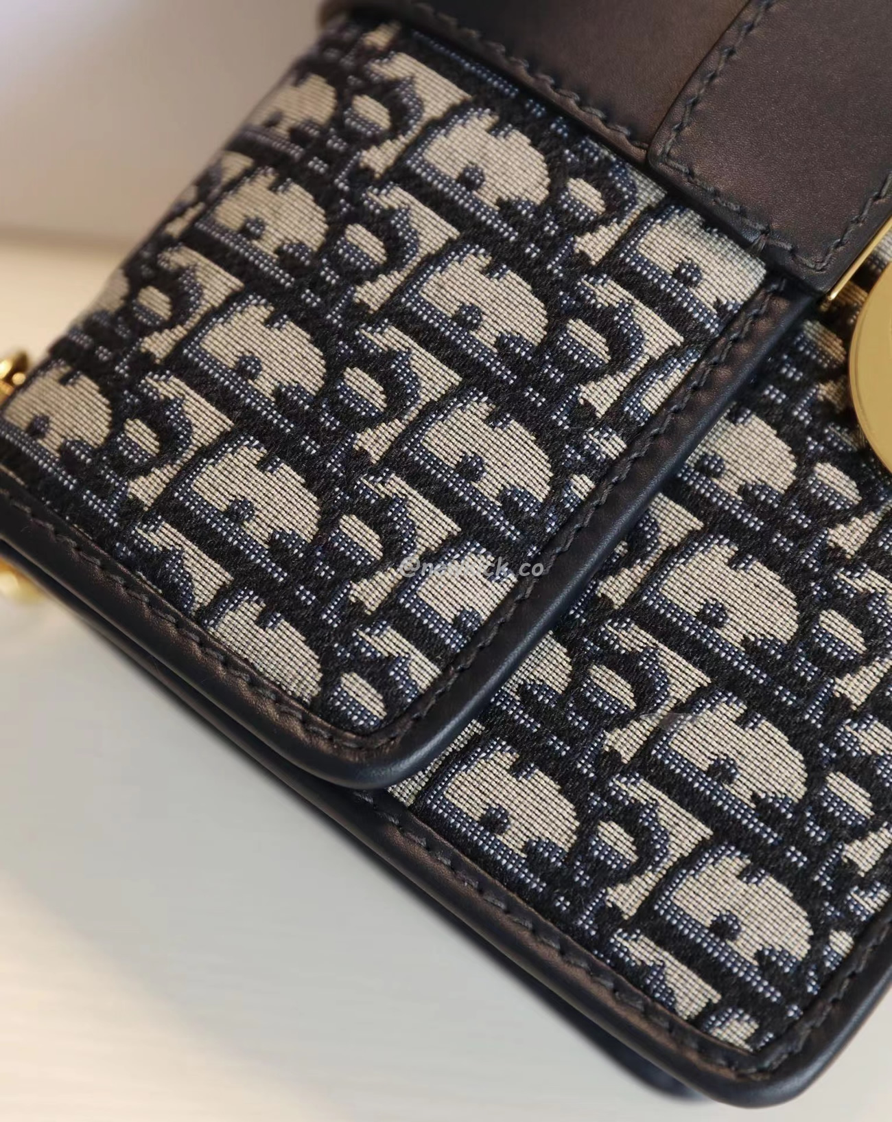 Dior 30 Montaigne Chain Bag Blue Dior Oblique Jacquard M9208utzq M928 (19) - www.newkick.org