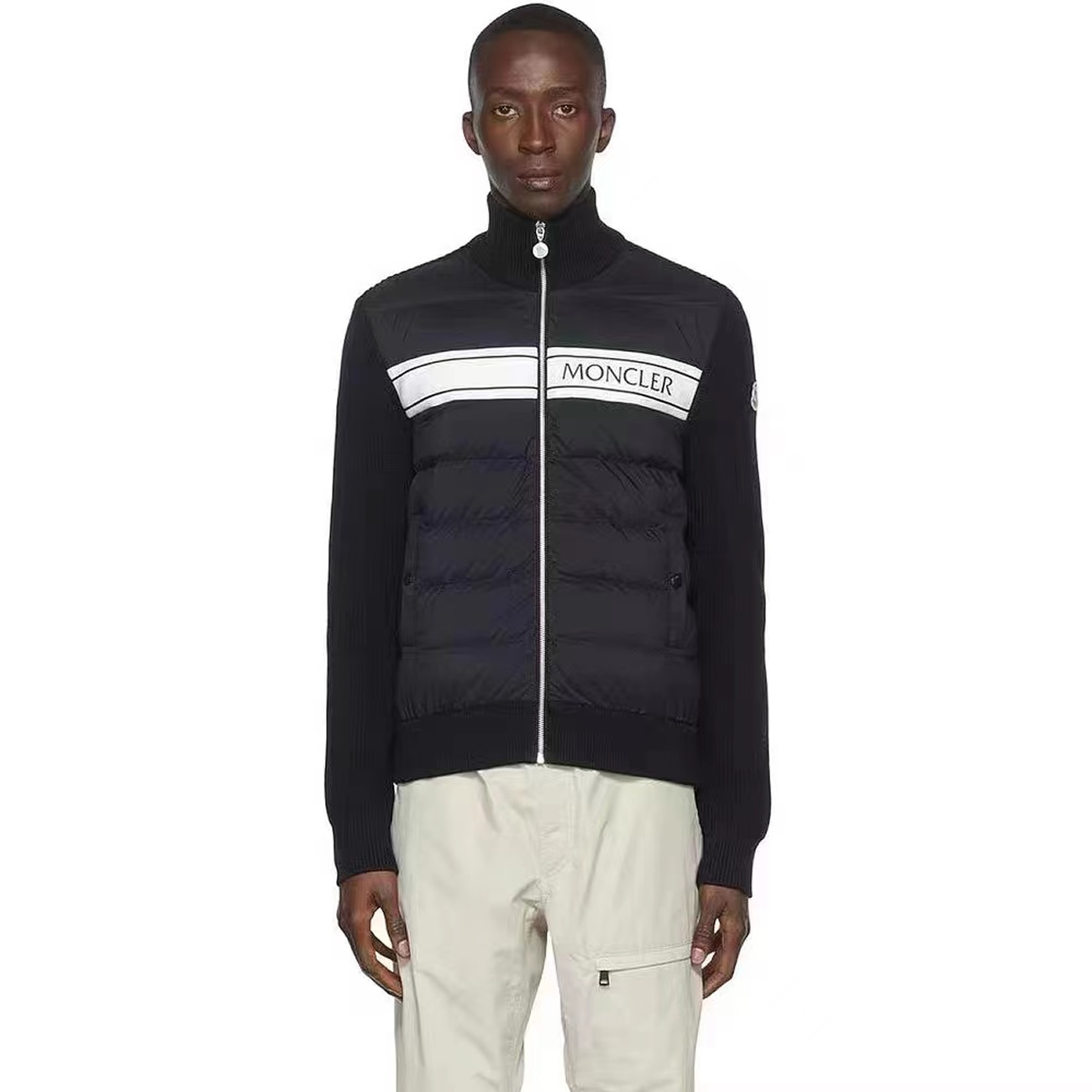 Moncler Neck Padded Shell And Virgin Wool Navy Jacket (11) - www.newkick.org Moncler Neck Padded Shell And Virgin Wool Navy Jacket (11) - www.newkick.org