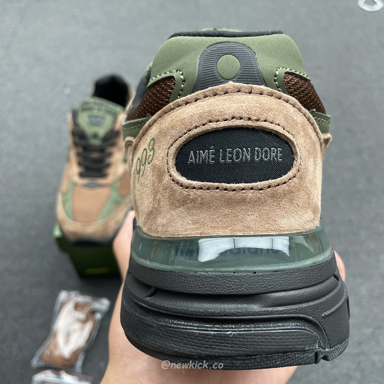 New Balance 993 Aime Leon Dore Brown Mr993ald (12) - www.newkick.org