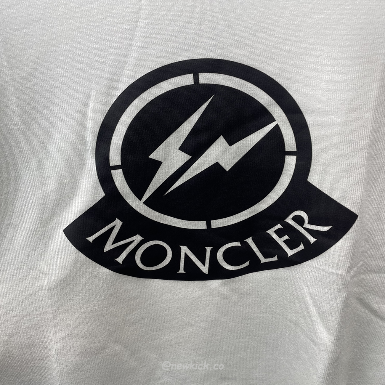 Moncler 2022 Crew Neck Pullover T Shirt Print White (2) - www.newkick.org