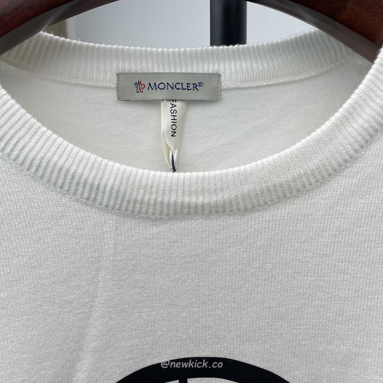 Moncler 2022 Crew Neck Pullover T Shirt Print White (4) - www.newkick.org