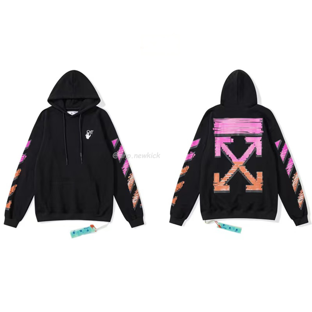 Off White Marker Hoodie Black Fuchsia Red Beige (9) - www.newkick.org Off White Marker Hoodie Black Fuchsia Red Beige (9) - www.newkick.org