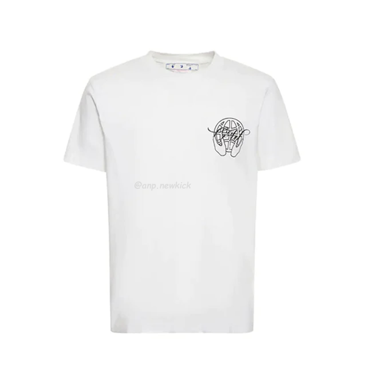 Off White Hand Arrow Tee White Black (17) - www.newkick.org Off White Hand Arrow Tee White Black (17) - www.newkick.org