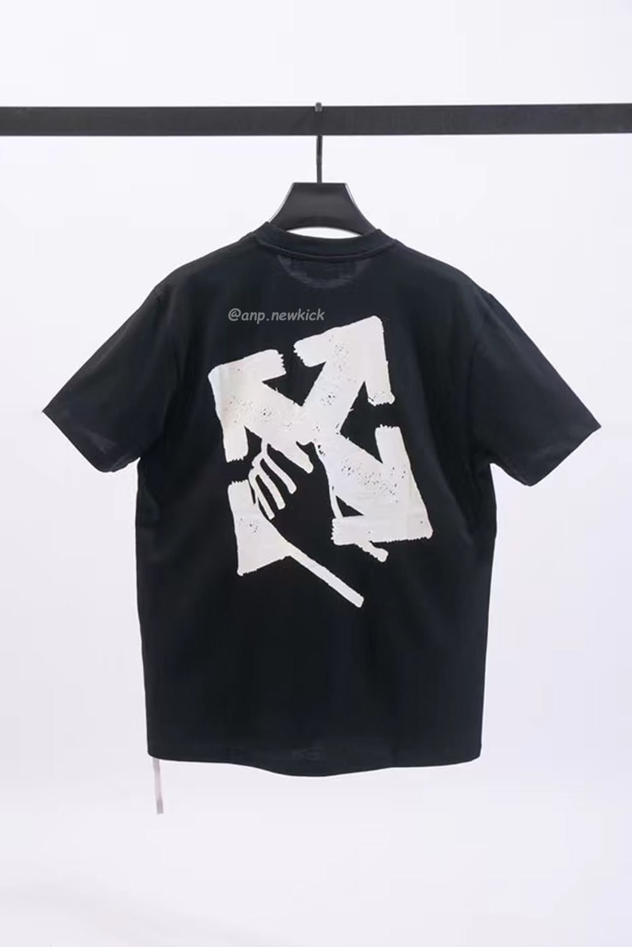 Off White Hand Arrow Tee White Black (5) - www.newkick.org Off White Hand Arrow Tee White Black (5) - www.newkick.org