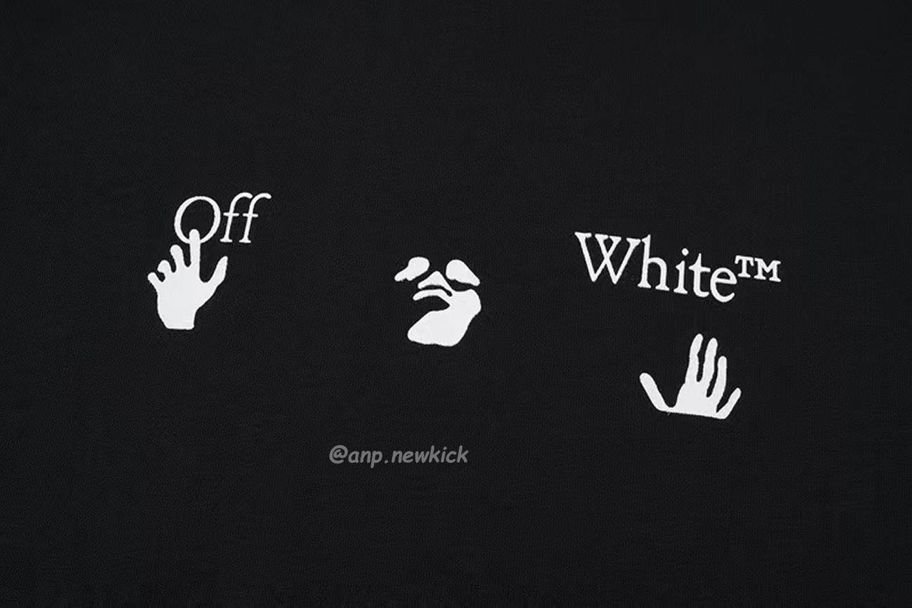 Off White White Black Blue Arrow Print Slim T Shirt (7) - www.newkick.org Off White White Black Blue Arrow Print Slim T Shirt (7) - www.newkick.org