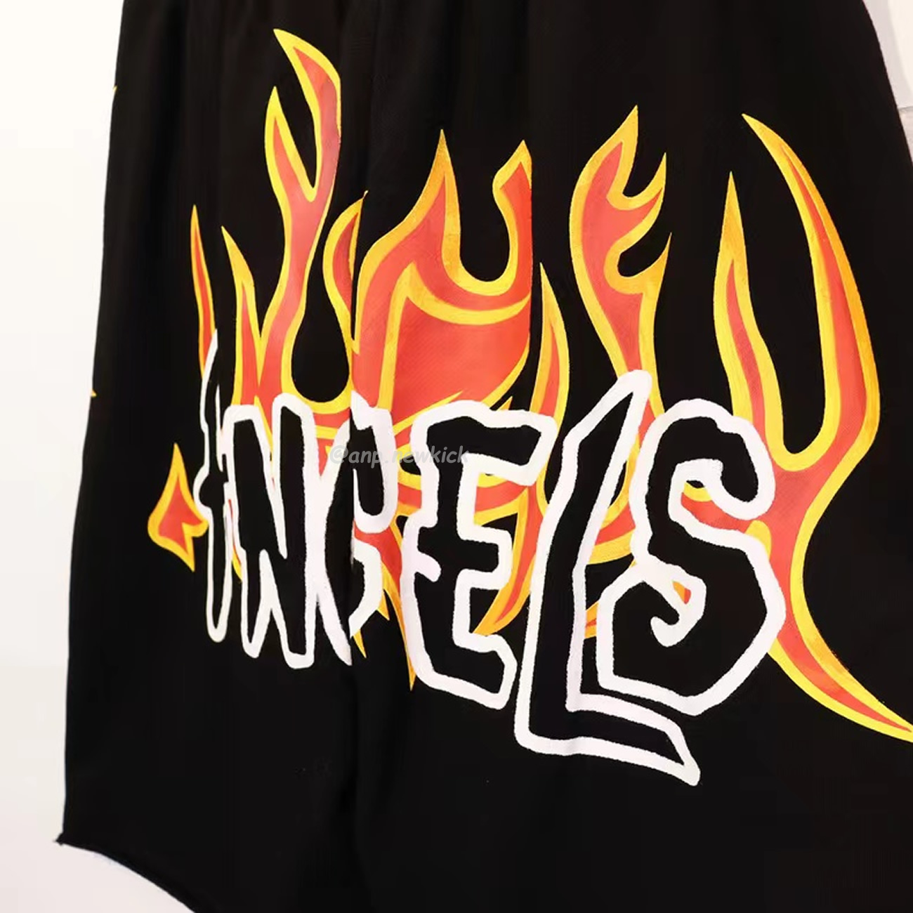 Palm Angels Graffiti Flame T Shirt Shorts Black White (10) - www.newkick.org Palm Angels Graffiti Flame T Shirt Shorts Black White (10) - www.newkick.org