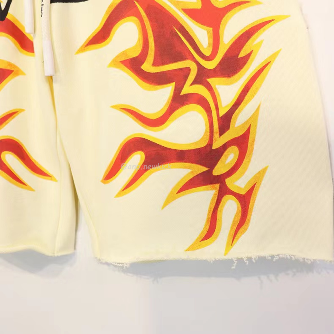 Palm Angels Graffiti Flame T Shirt Shorts Black White (2) - www.newkick.org Palm Angels Graffiti Flame T Shirt Shorts Black White (2) - www.newkick.org