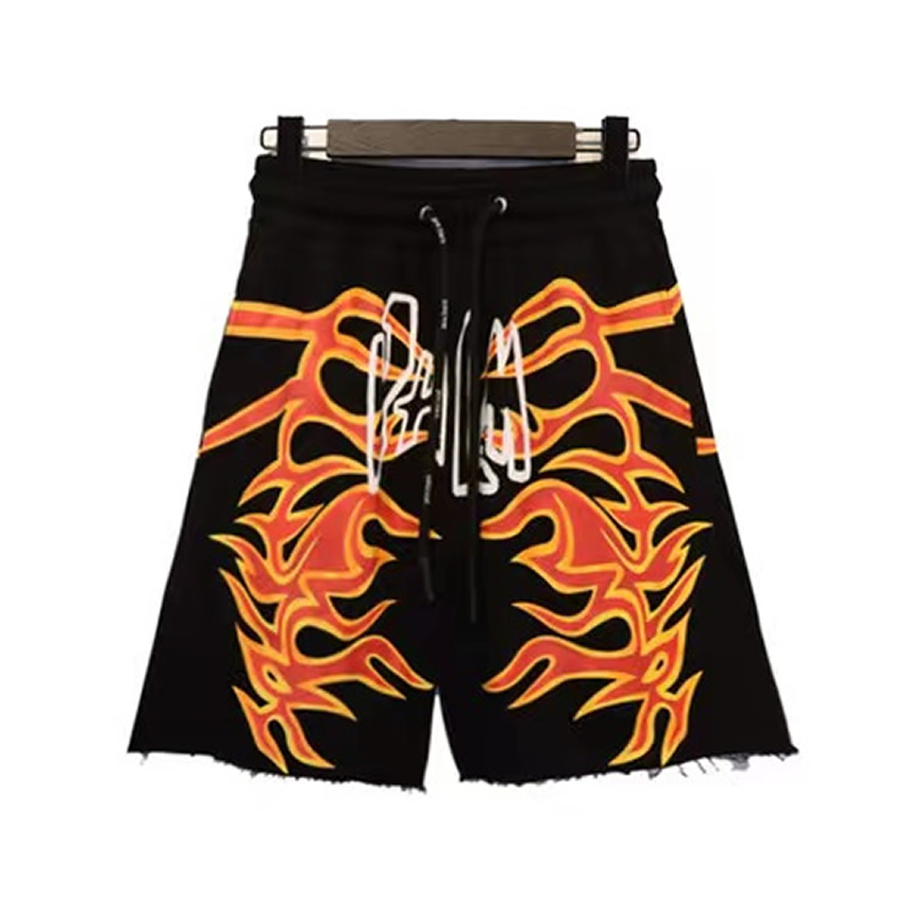 Palm Angels Graffiti Flame T Shirt Shorts Black White (25) - www.newkick.org Palm Angels Graffiti Flame T Shirt Shorts Black White (25) - www.newkick.org