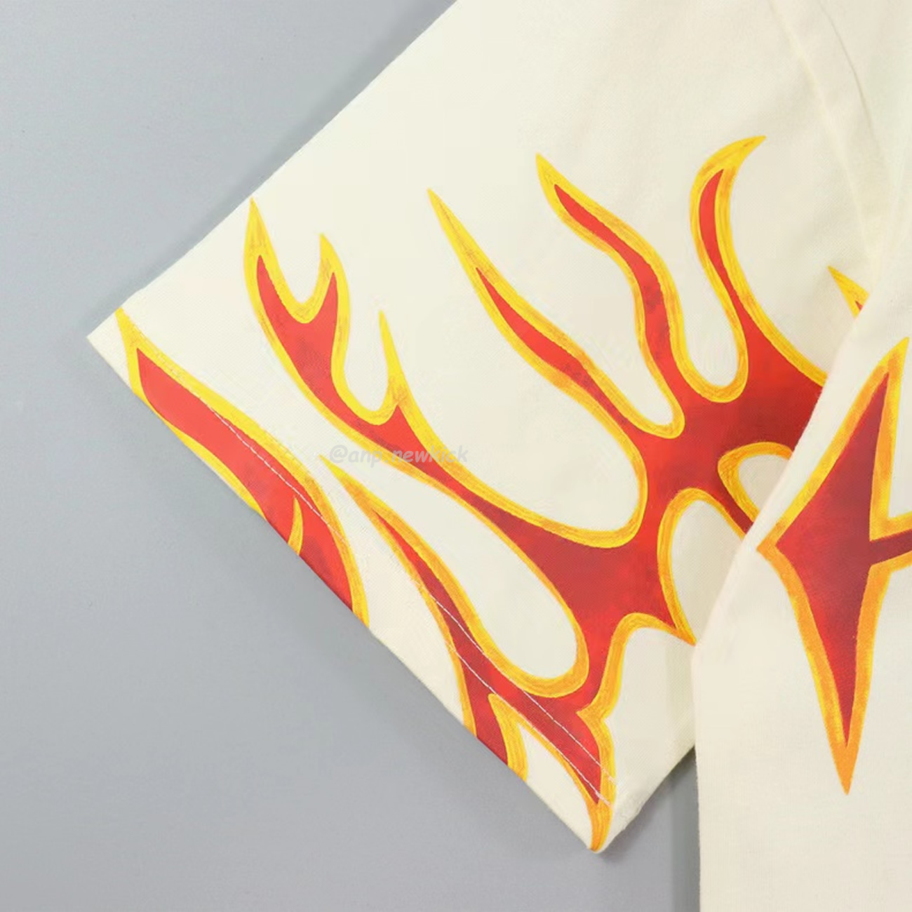 Palm Angels Graffiti Flame T Shirt Shorts Black White (4) - www.newkick.org Palm Angels Graffiti Flame T Shirt Shorts Black White (4) - www.newkick.org