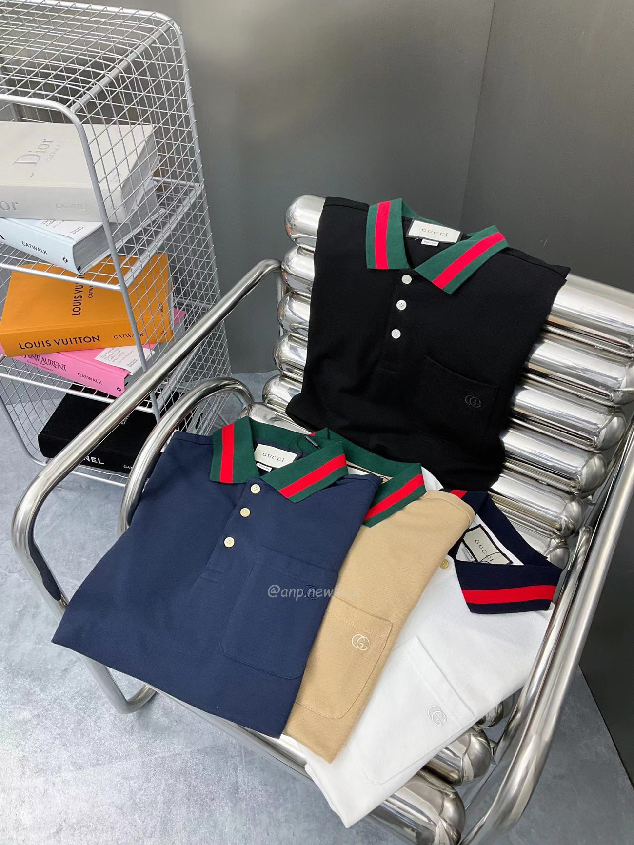 Gucci Gg Collar Polo Shirt (4) - www.newkick.org