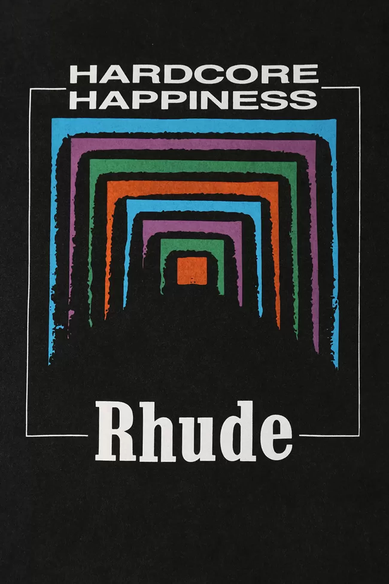 Rhude Loose T Shirts Men Top Cotton Horse Steed Print Short Sleev (7) - www.newkick.org