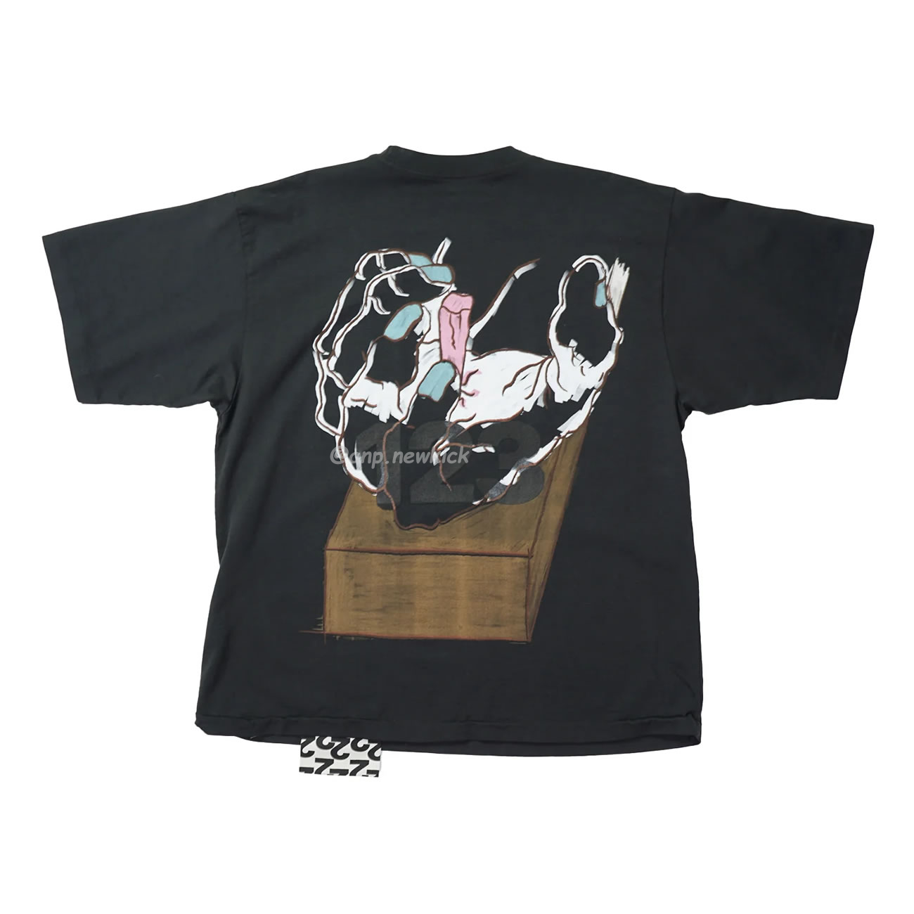 Fear Of God Rrr 123 Passion T Miami Limited Hand Of God Printed Short Sleeve T Shirt Grey White Black (2) - www.newkick.org Fear Of God Rrr 123 Passion T Miami Limited Hand Of God Printed Short Sleeve T Shirt Grey White Black (2) - www.newkick.org