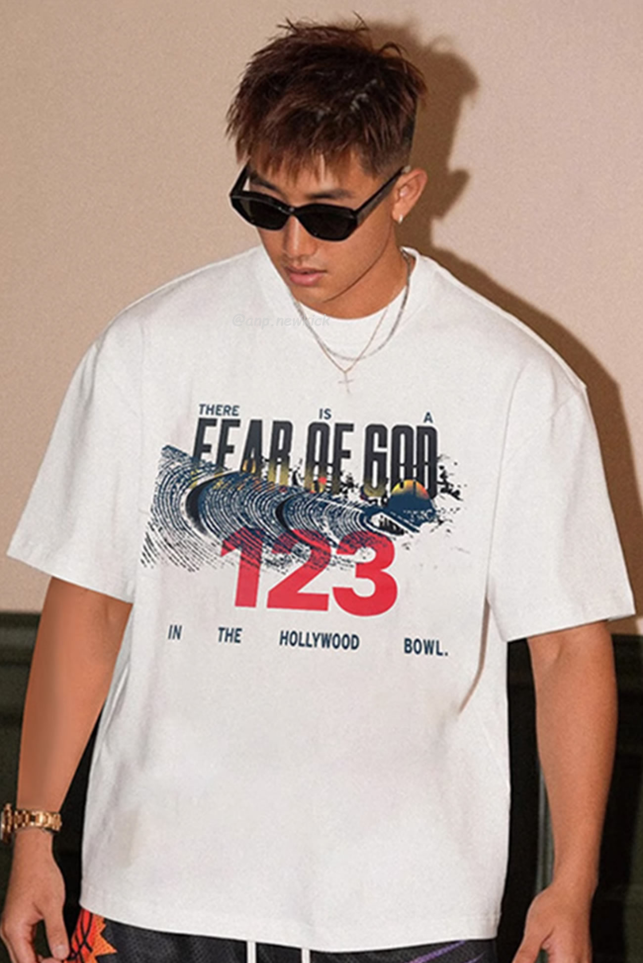 Fear Of God X Rrr 123 Co Branded Letter Printed Short Sleeve T Shirt White (2) - www.newkick.vip Fear Of God X Rrr 123 Co Branded Letter Printed Short Sleeve T Shirt White (2) - www.newkick.vip